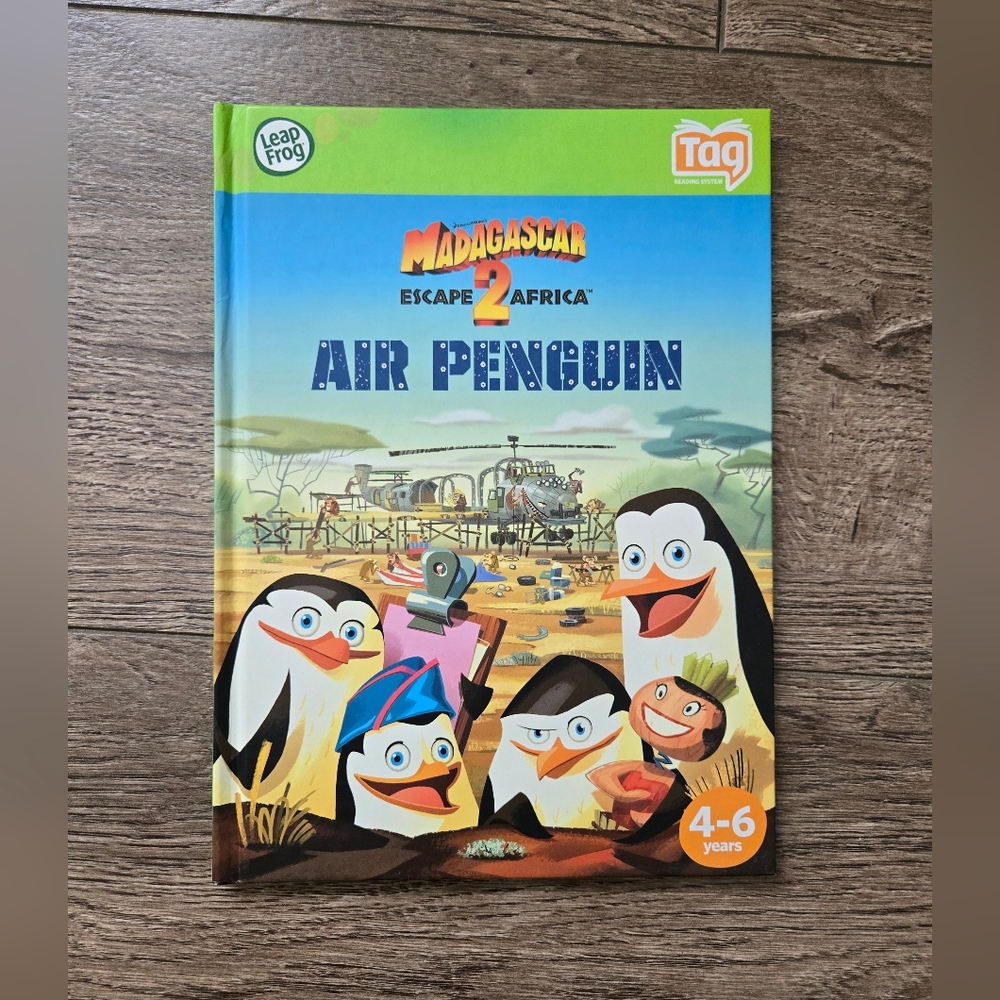LeapFrog TAG Madagascar 2 Air Penguin Book